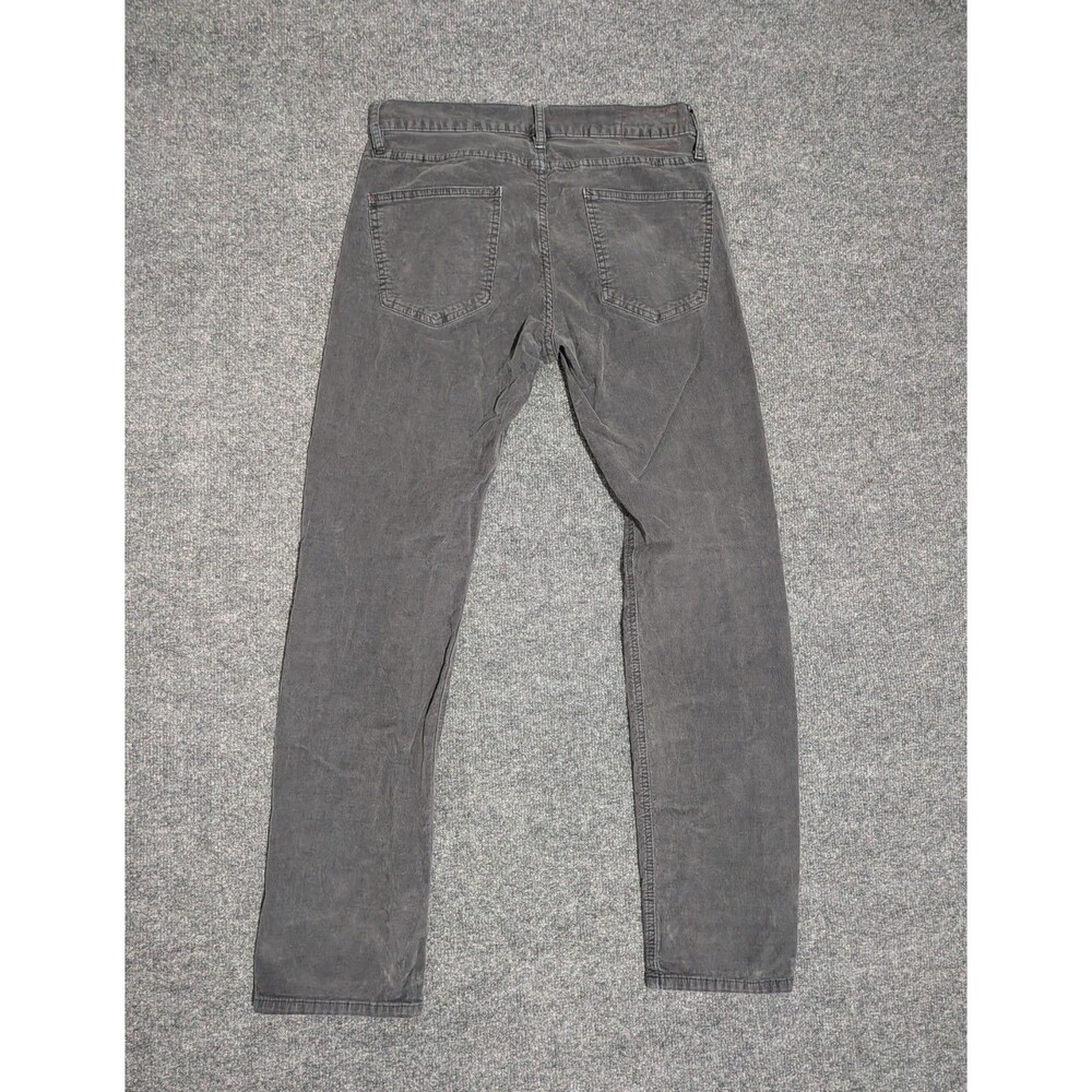 Marine Layer Cambridge Cord Pants Mens 32x30 (30x30) Straight Corduroy Gray - Picture 2 of 6